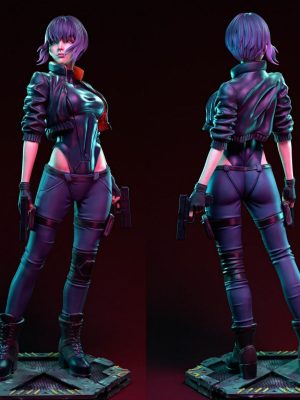 Motoko Kusanagi 3D Model
