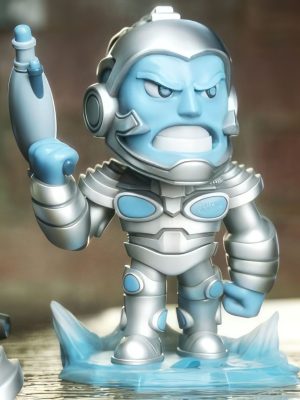 Mr.Freeze Arnold Chibi 3D Model