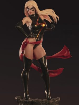 Ms. Marvel 3D Model