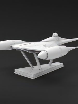 Naboo N-1 Starfighte 3D Model