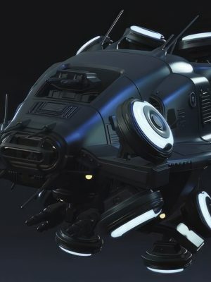 Nebuchadnezzar Hovercraft 3D Model