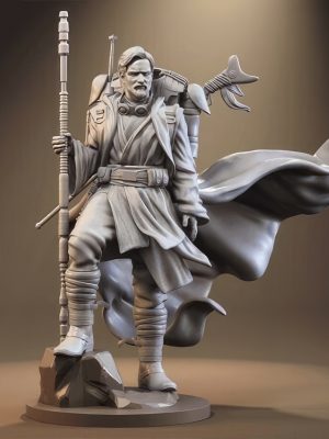 Obi-Wan Kenobi 3D Model