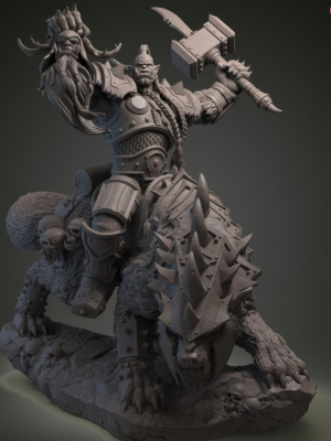 Orgrim Doomhammer 3D Model