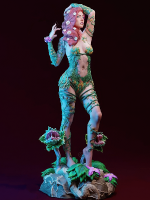 Poison Ivy 3D Model