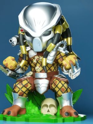 Predator Chibi 3D Model