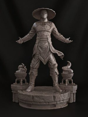 Raiden 3D Model