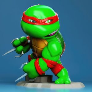 Raphael Chibi 3D Model