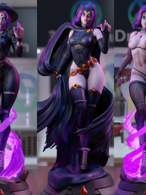 Raven 3D Model