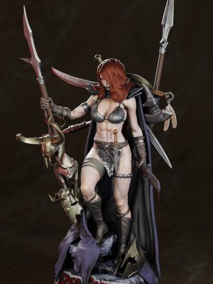 Red Sonja 3D Model