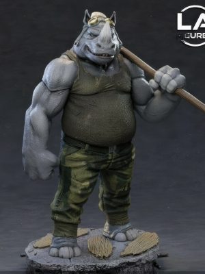 Rocksteady 3D Model