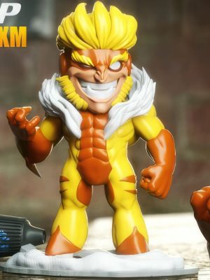 Sabretooth Chibi 3D Model