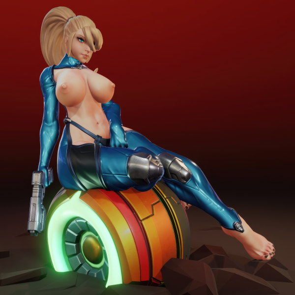 SamusAran 3D Model — изображение 2