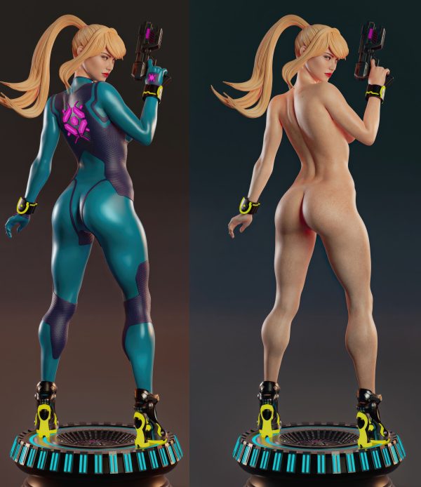 Samus Aran 3D Model
