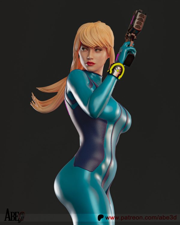 Samus Aran 3D Model — изображение 4