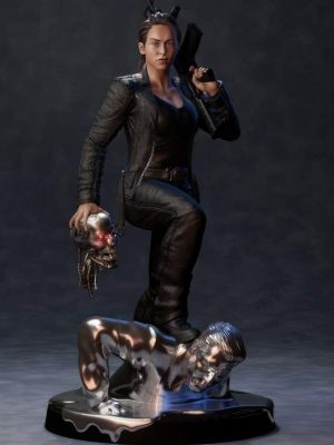 Sarah Connor 3D Model