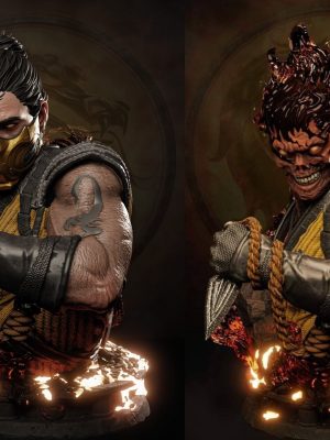 Scorpion Bust 3D Model