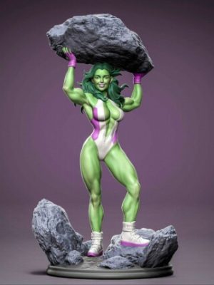 She Hulk 3D Model