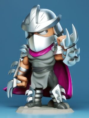 Shredder Chibi 3D Model