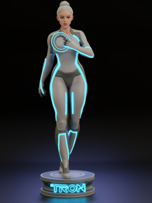 Siren Tron Legacy 3D Model