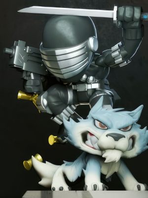 Snake Eyes Chibi 3D Model