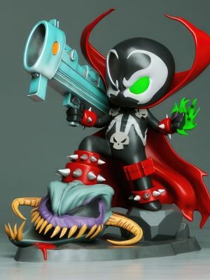 Spawn Chibi 3D Model