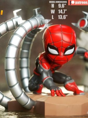 Spider-Man Chibi 3D Model