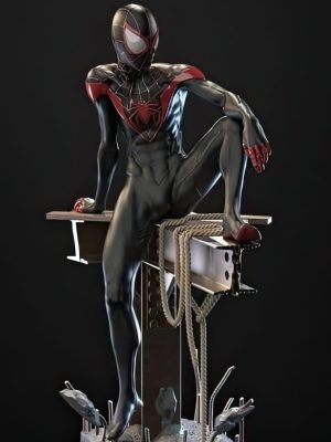 Spider-Man (Miles Morales) 3D Model