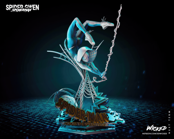 Spider Gwen 3D Model