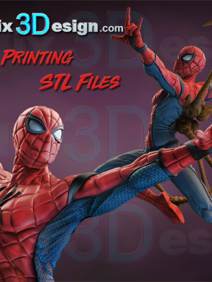 Spider Man Cadre 3D Model