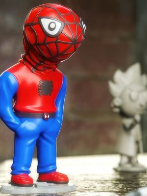 Spoderman Chibi 3D Model