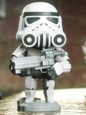 Stormtrooper Chibi 3D Model