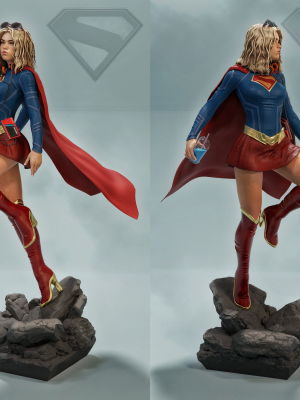 SuperGirl Kara Zor-El 3D Model