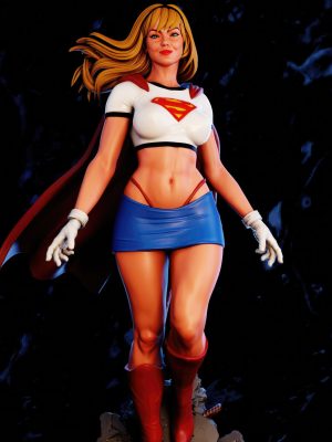 Supergirl 3D Model
