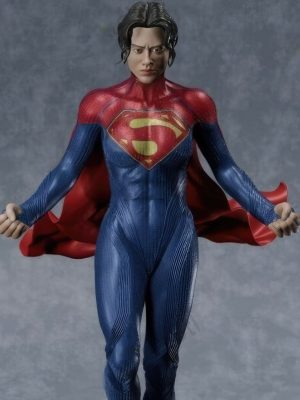Supergirl 3D Model