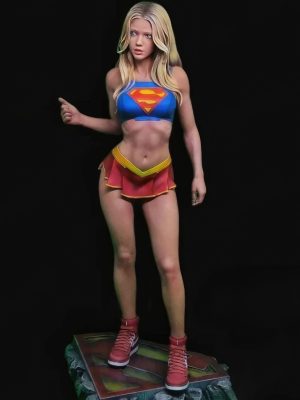Supergirl 3D Model