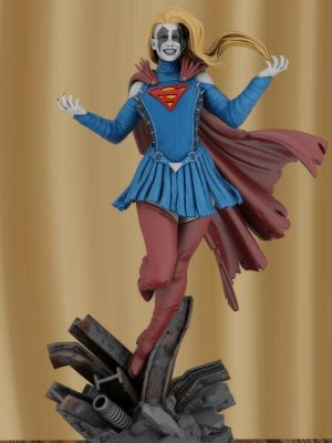 Supergirl Infected 3D Model