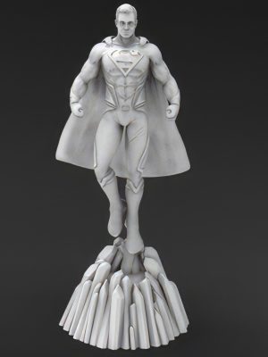 Superman 3D Model