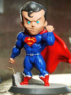 Superman Chibi 3D Model