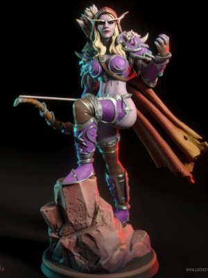 Sylvanas Windrunner 3D Model