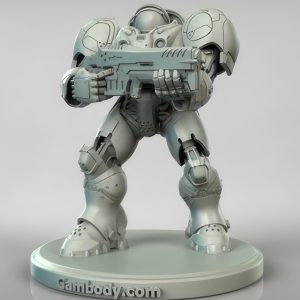 Terran Marine 3D Model