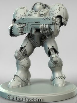 Terran Marine 3D Model