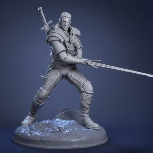 The Witcher 3D Model