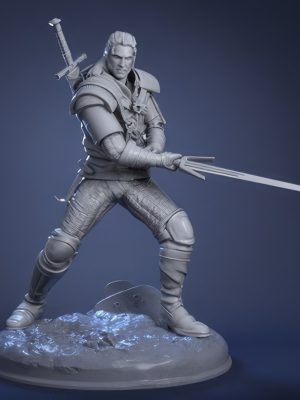 The Witcher 3D Model