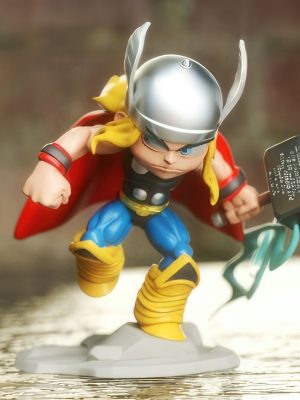 Thor Chibi 3D Model