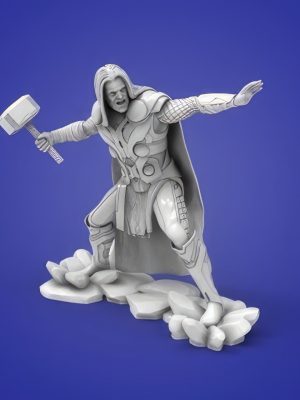 Thor God of Thunder 3D Model