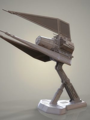 Tie Phantom 3D Model