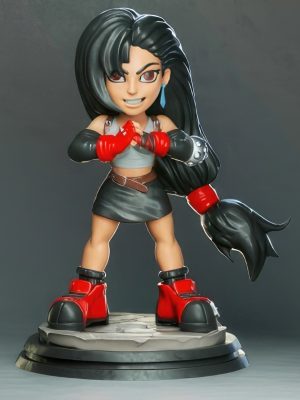 Tifa Chibi 3D Model