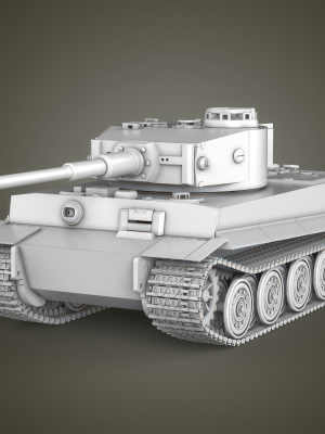 Tiger I 3D Model