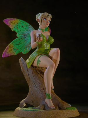 Tinker Bell Peter Pan 3D Model