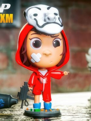 Tokyo Chibi Money Heist 3D Model